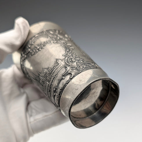 ドイツヴィンテージ ピューター製 ビーカーカップ